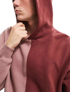 Custom Design Half Zip Plain Blank Designer Fall Long Sleeve Men Hoodie Pullover Hoodies With Side Pocket - Product Image 3