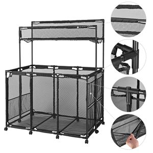 ถังเก็บสระว่ายน้ำ47.6*30นิ้วสีฟ้าสำหรับการพักผ่อนหย่อนใจกลางแจ้ง - Product Image 2