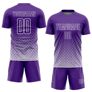 Conjunto de Uniforme de Fútbol para Niños Unisex al por Mayor, Transpirable, de Poliéster, con Pantalones Cortos y Calcetines - Product Image 1