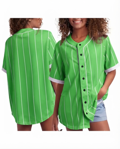 HIGH QUALITY Parrot Custom Design Woman's <b>Baseball</b> Jersey Wholesale Teamwear Sport Breathable 100% Polyester Mesh Tie-Dyed OEM - Product Image 1