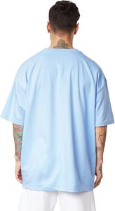 เสื้อยืดโอเวอร์ไซส์ทรงหลวม แบรนด์สตรีทแวร์ ผ้าฝ้ายแท้ 100% คุณภาพสูง แบบเรียบ ไม่มีลาย สำหรับผู้ชาย ไหล่ตก - Product Image 4