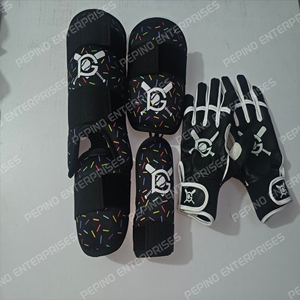 Pepino Enterprises 2025 – Protège-tibias et protège-chevilles en cuir PU sur mesure pour frappeurs de baseball/softball (jeunes et adultes) – Toutes saisons - Product Image 2