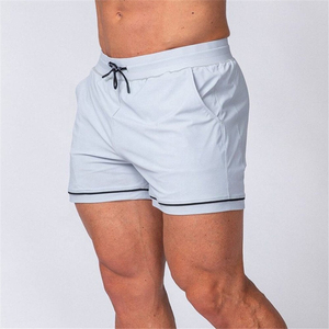 Nouveauté : Short de bain pour homme, imprimé par sublimation intégrale, noir avec cordon de serrage blanc, style surf. - Product Image 6