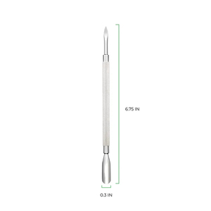 S-506 Nail Cuticle Pushers Mirror Polish Sharp Edges Manicure Cuticle Pushers German Steel <b>Gel</b> Polish Cleaner For <b>Acrylic</b> Nails - Product Image 5