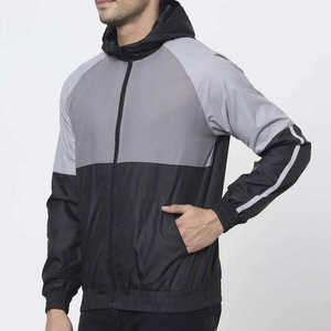 <b>Men</b>’s Windbreaker <b>Jacket</b> <b>Lightweight</b> Waterproof Windproof Outdoor <b>Jacket</b> Custom Logo Running Sportswear Casual Fashion - Product Image 1