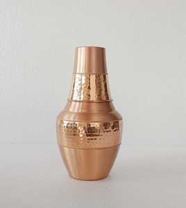 Jarra de Agua Moderna de Cobre Martillado, Ecológica, con Tapas, 1500 ml, Portátil, para Uso Doméstico, Estilo Indio - Product Image 2