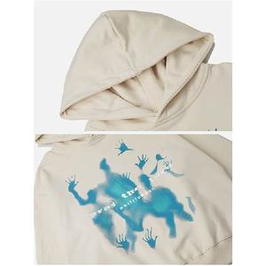 Sudadera con Capucha Oversize Personalizada con Estampado Gráfico para Hombre y Mujer, Unisex, Hombros Caídos, Forro Polar Grueso, Estilo Urbano, con Bolsillo - Product Image 3