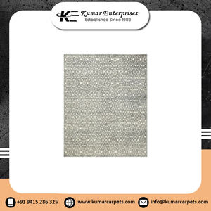 Tapis en soie de bambou de luxe faits à la main de haute qualité, design persan, brodés, à poils coupés, à prix abordable - Product Image 2