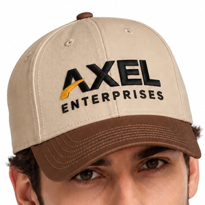 Gorra de béisbol unisex de dos tonos con visera personalizada, ajustable, con visera en contraste, tela premium, gorras deportivas al por mayor para hombre - Product Image 5
