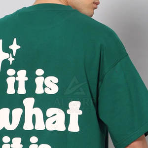 Camisetas con Estampado Puff de Color Personalizado, Ropa de Moda para Verano, Camisetas con Estampado Puff Hechas en Pakistán - Product Image 6