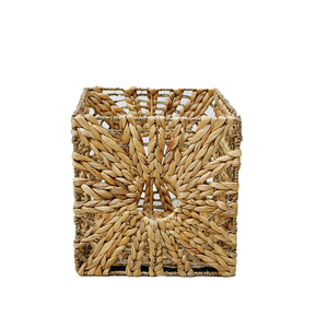 Handmade <b>Square</b> Seagrass Woven Eco-Friendly Multi-Purpose <b>Storage</b> <b>Basket</b> Simple Style Multifunctional Design Custom Sizes - Product Image 5