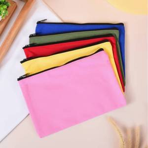 PFIVE Best Selling Factory Wholesale Canvas Cosmetic Bags Cases Mini <b>Storage</b> Travel <b>Makeup</b> Pouch Fashionable Zipper Case Made - Product Image 4