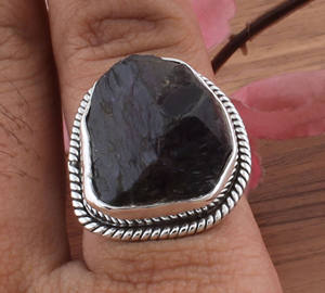 Natural <b>Turquoise</b> Sterling Silver Purple Gemstone <b>Ring</b> for Women Genuine February Birthstone Classic Wedding Jewelry Wholesale - Product Image 1