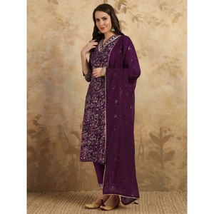 Belle fête porter haut et bas avec Dupatta Taille XL - Product Image 6