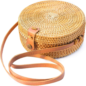 Bolso Tote de Ratán Tejido Natural |   Bolso de Mano Hecho a Mano para Mujer |   Fabricante Mayorista de Fábrica en Vietnam - Product Image 6