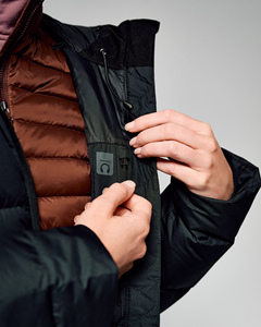 Chaqueta de invierno acolchada premium para mujer, ropa informal personalizada para exteriores, a prueba de viento, con cierre de cremallera y bolsillos laterales, abrigo para mujer - Product Image 4