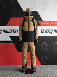 Combinaison de ski pour homme, hiver, chaude, imperméable, respirante - Veste et pantalon à fermeture éclair Tex, ensemble de vêtements de sport pour le ski - Product Image 5