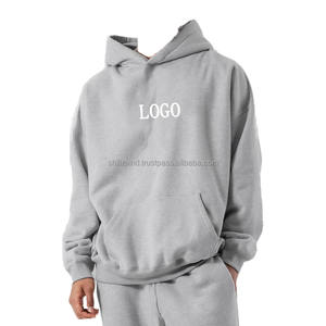 Men's Custom Logo 100% Cotton Autumn Oversized Pullover <b>Hoodie</b> & Sweatshirt-Streetwear Fashion - Product Image 4