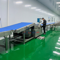 Ligne de production entièrement automatique de biscuits durs et mous fourrés à la confiture, machine à fabriquer des biscuits au soda, moule personnalisable