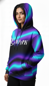 Sudadera Moderna de Invierno Extra Grande Unisex con Bordado y Estampado por Sublimación Completa para Colecciones de Ropa Urbana a la Moda - Product Image 2