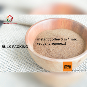 Café Instantáneo Premium Robusta con Crema de Azúcar, Sabor Dulce, OEM 4 en 1, con Colágeno, Mezcla de Café Instantáneo con Crema Vegetal, Adelgazante, Vietnam 18 - Product Image 1