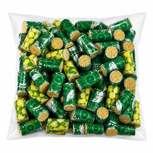 LIPTIPS Filtros de Paja de Maíz Naturales, Ecológicos y Biodegradables para Fumar Cigarros |   Color Verde y Amarillo | Tamaño 9x20mm - Product Image 1