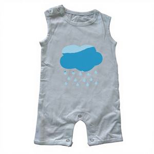 Customized 100% Bamboo Fiber Baby Romper Newborn <b>Bodysuit</b> Sleep Suit Jumpsuit Unisex Snap Button Custom Logo OEM Wholesale - Product Image 1