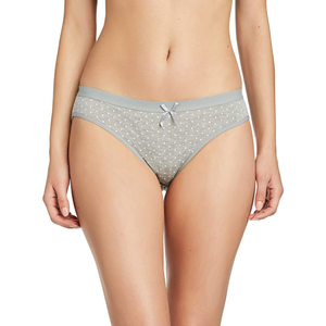 Braguitas de Bikini para Mujer, Tejido Sólido con Bordado, Tela Suave de Spandex/Algodón, Ligeras y Elásticas, Comodidad Diaria, Venta al Por Mayor - Product Image 4