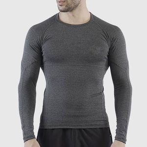 Running <b>Compression</b> Sportswear Slim Fit Breathable Crew Neck T-<b>Shirts</b> Fitness Gym Short Sleeve Spandex/Polyester <b>Shirt</b> <b>Men</b> - Product Image 2