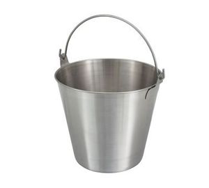 Multipurpose <b>Bucket</b> With Durable Metal Body For Cleaning Water Storage <b>And</b> Gardening Projects - Product Image 1