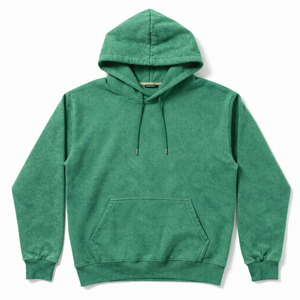 Sudadera con Capucha Unisex Vintage de Otoño, Estilo Oversize, de Algodón Grueso, con Estampado Reflectante y Logotipo Bordado - Product Image 3