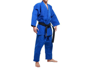 <b>Blue</b> Women Adult Regular Fit 100% Cotton Quick Dry Durable Judo Shorts Martial Arts Wear Kit - Product Image 3