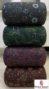 Fabricant de tissus imprimés numériquement en polyester doux personnalisé pour vêtements, robes et produits textiles de maison - Product Image 2