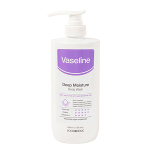 Foodaholic Vaseline Body Wash 800ml/Humedad profunda cuidado de la piel coreano belleza cosmética máscara cuidado de la piel cosméticos Coreanos - Product Image 1