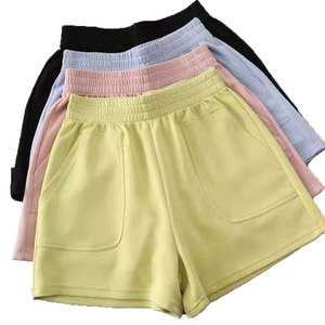 Pantalones Cortos Deportivos de Verano para Mujer, para Yoga, Correr, Corte Regular, Casuales, de Cinco Puntos, para Hacer Ejercicio, Ecológicos, con Cordón Ajustable, Microelásticos - Product Image 1