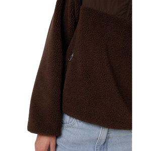 Veste polaire pour femme 350 GSM respirante et isolante, demi-zip, col montant, pour activités de plein air, voyage, camping, hiver, usage décontracté, OEM - Product Image 6