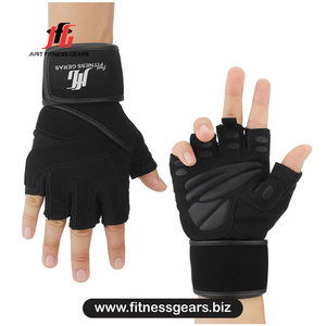 Half Finger Gym <b>Gloves</b> Breathable Non Slip Mesh Unisex <b>Weight</b> Lifting Training Fitness <b>Gloves</b> - Product Image 1