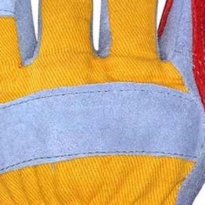 Gants de sécurité en cuir de vachette de qualité supérieure, dernière conception, avec paume en cuir, antidérapants, pour le travail - Product Image 6