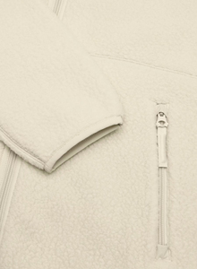 Nouveau design – Sweat à capuche zippé en polaire Teddy blanc personnalisé pour femme, 100 % coton écologique, léger, anti-plis, idéal pour l'hiver et le streetwear - Product Image 4