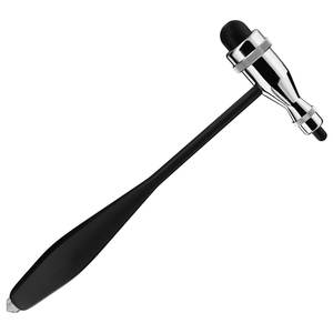 Martillo de Reflejos Neurológicos Tromner con Cepillo Integrado, Mango de HDP Negro para Respuestas Cutáneas y Superficiales - Product Image 4