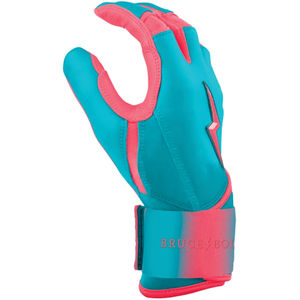 ถุงมือตีเบสบอลรุ่น Max Clark Signature Series แบบข้อมือยาว - สีชมพู/เขียวอมฟ้า BRUCE-BOLT รุ่น Original Series ถุงมือตีเบสบอลหลายสีสำหรับผู้ใหญ่ - Product Image 3