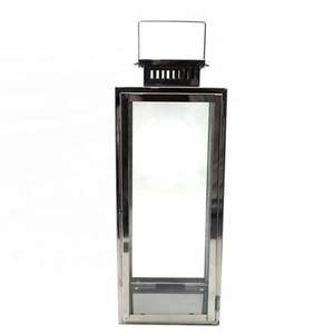 Farol colgante de estilo antiguo para exteriores, para iluminación decorativa de pisos y mesas en casas y villas, portavelas de metal. - Product Image 6