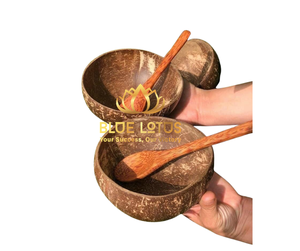 [สินค้าขายดี] ชามปาร์ตี้แบบใช้แล้วทิ้งจากเปลือกมะพร้าว เป็นมิตรกับสิ่งแวดล้อม ทนทาน ใช้กับเครื่องล้างจานได้ ภาชนะสำหรับครัว จานใส่ของหวาน - Product Image 3