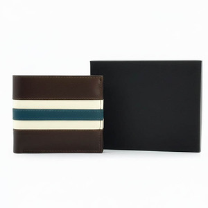 Cartera Bifold de Cuero Genuino para Hombre, Forro de Poliéster, Protección RFID, Diseño Minimalista y Duradero, Cierre de Broches, Uso Diario - Product Image 2