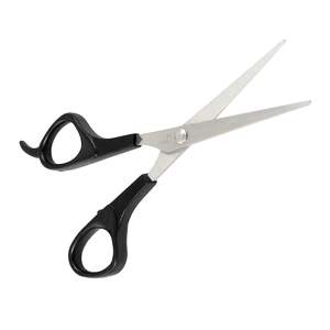 Ciseaux de coiffure professionnels Obexa OBS-3499 pour droitiers, lame en acier inoxydable de 6,7 pouces, poignée en plastique noir et caoutchouc, pliables, taille moyenne - Product Image 3