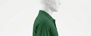 Men's Dark Green Polo <b>Shirt</b> Short Sleeve Turn-down <b>Collar</b> Regular Fit 100% Cotton Solid Color All Seasons - Product Image 6