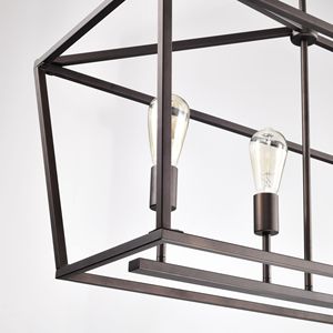 Lampadario Lineare a 5 Luci: Soluzione di Illuminazione Elegante e di Stile - Product Image 6