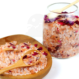 Himalayan Dark Pink Natural Edible Rock Salt Coarse (2-5mm) Unrefined Premium for Cooking and Table Use Bag Bulk Packaging - Product Image 1