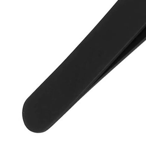 Pince à cils à pointe lisse en acier inoxydable, logo personnalisé, outil professionnel pour extensions de cils 531 - Product Image 4