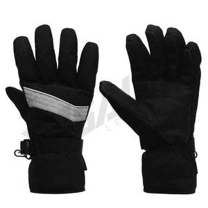 Leather Ski Mittens Gloves High Quality Waterproof Insulated Winter Thermal Snowboarding Skiing Gloves Custom Wholesale - Product Image 5